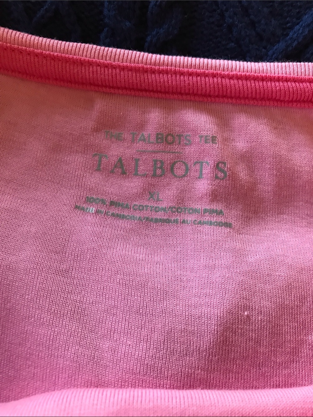 Talbots tee - Picture 4 of 4